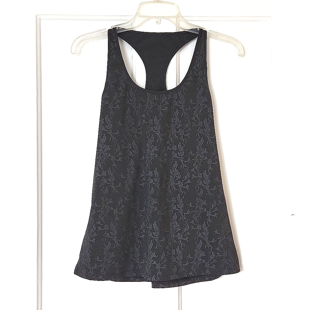 SOLD Fabletics Floral Racerback Top (Small)